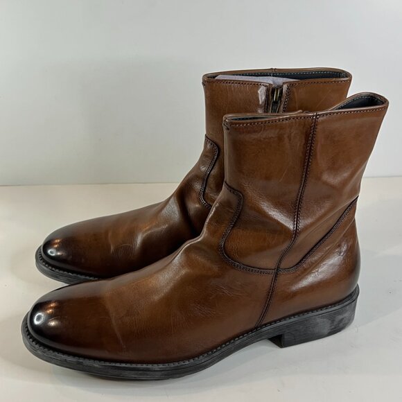 To Boot New York Belvedere Leather Western Boots - Picture 4 of 12